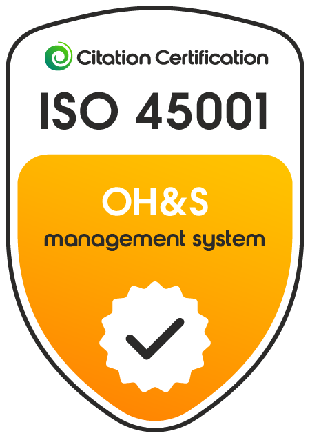 ISO 45001 certified